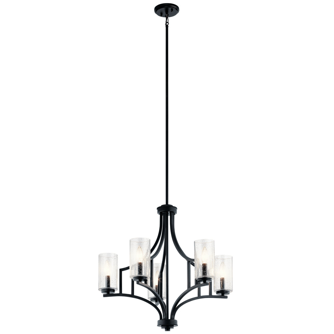 Kichler Canada - 44072DBK - Five Light Chandelier - Vara - Distressed Black