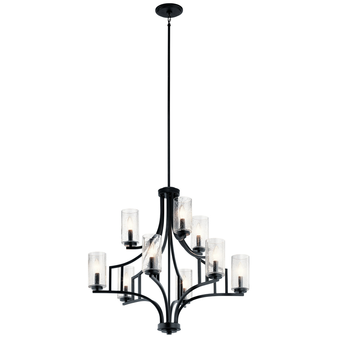 Kichler Canada - 44073DBK - Nine Light Chandelier - Vara - Distressed Black