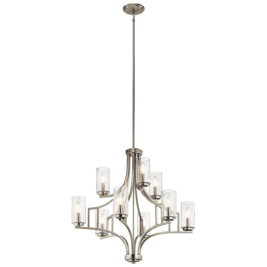 Kichler Canada - 44073NI - Nine Light Chandelier - Vara - Brushed Nickel