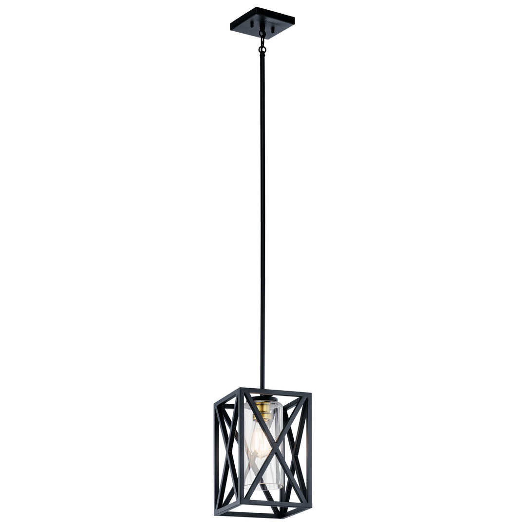 Kichler Canada - 44083BK - One Light Mini Pendant - Moorgate - Black