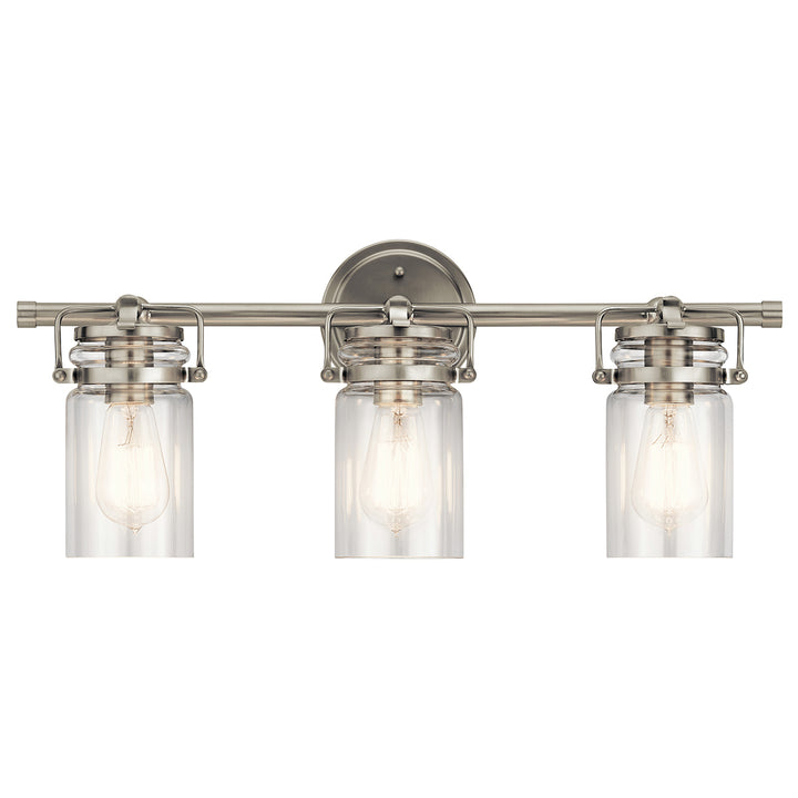 Kichler Canada - 45689NI - Three Light Bath - Brinley - Brushed Nickel