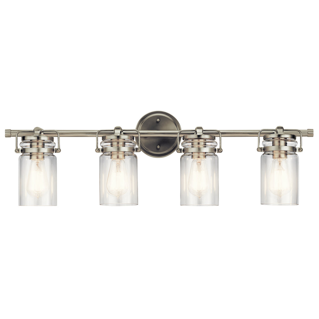 Kichler Canada - 45690NI - Four Light Bath - Brinley - Brushed Nickel