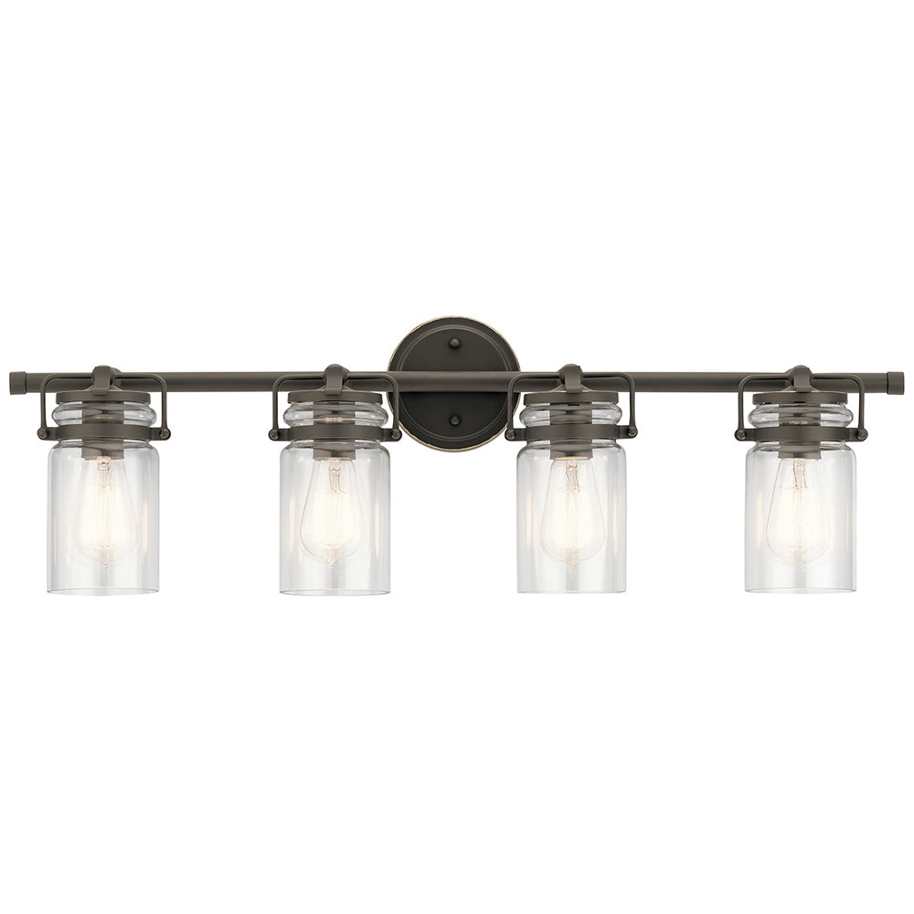Kichler Canada - 45690OZ - Four Light Bath - Brinley - Olde Bronze