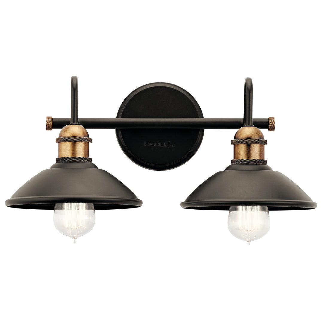 Kichler Canada - 45944OZ - Two Light Bath - Clyde - Olde Bronze