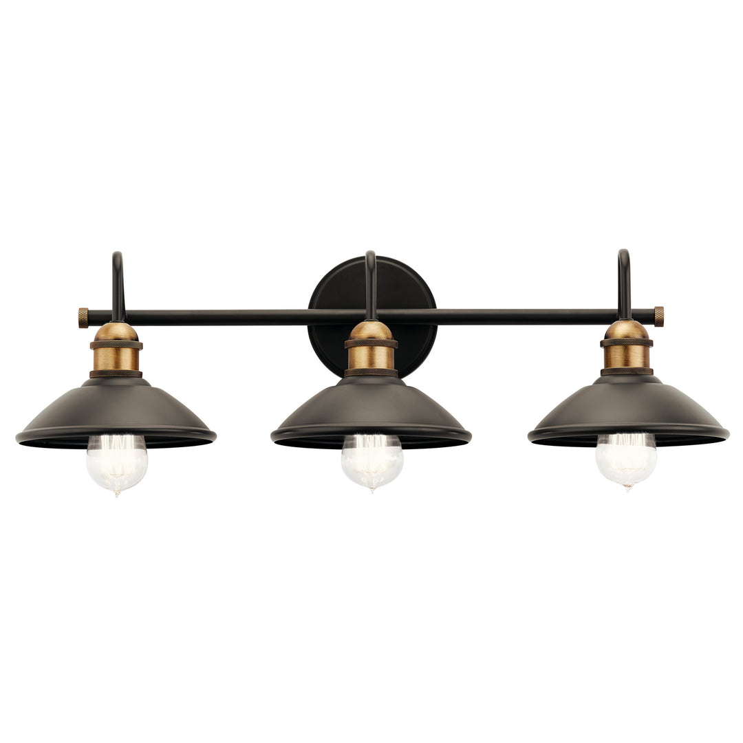 Kichler Canada - 45945OZ - Three Light Bath - Clyde - Olde Bronze