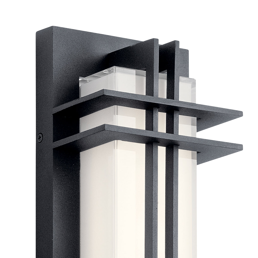 Kichler Canada - 49297BKTLED - LED Outdoor Wall Mount - Manhattan - Textured Black