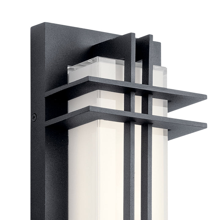 Kichler Canada - 49297BKTLED - LED Outdoor Wall Mount - Manhattan - Textured Black
