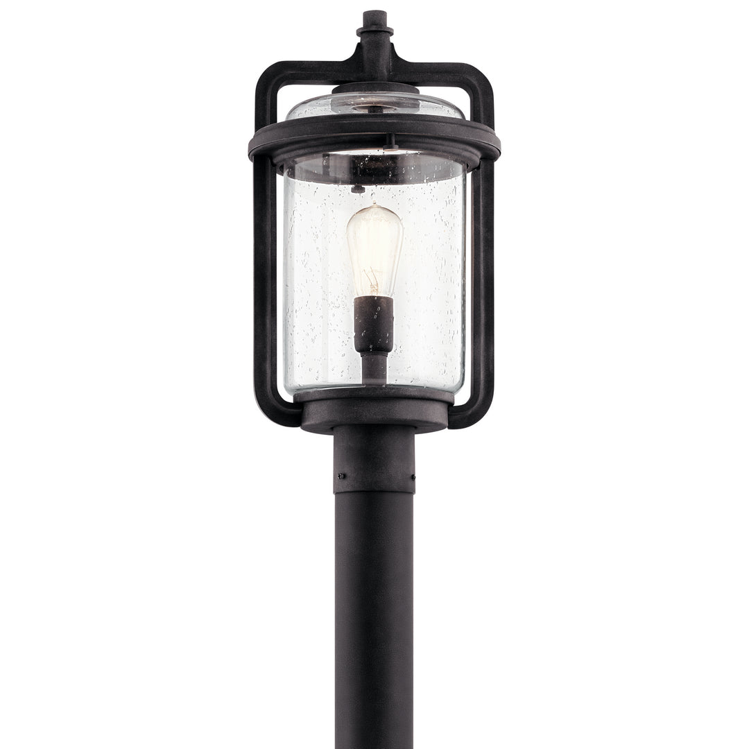 Kichler Canada - 49869WZC - One Light Outdoor Post Mount - Andover - Weathered Zinc