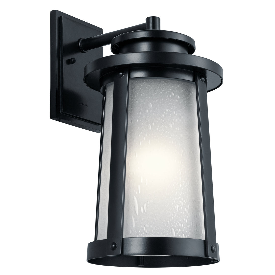 Kichler Canada - 49919BK - One Light Outdoor Wall Mount - Harbor Bay - Black
