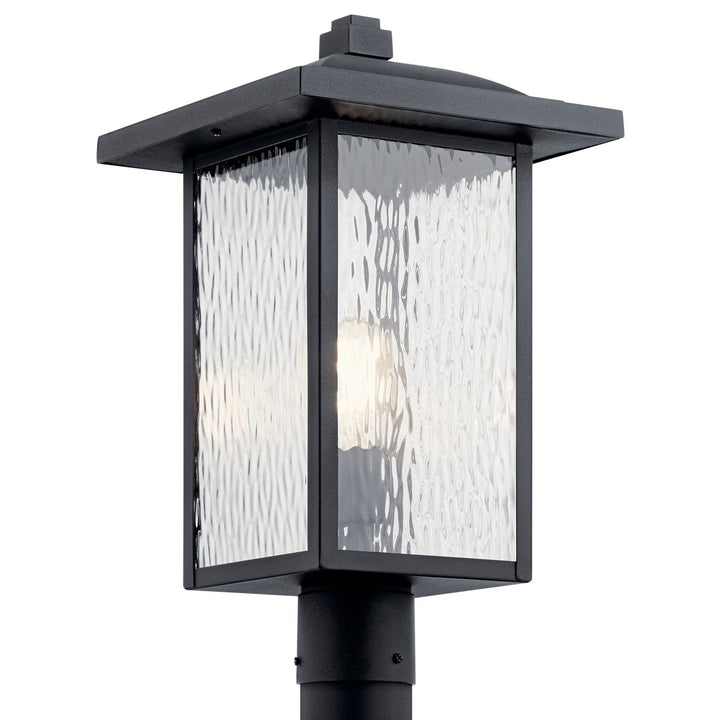Kichler Canada - 49927BKT - One Light Outdoor Post Mount - Capanna - Textured Black
