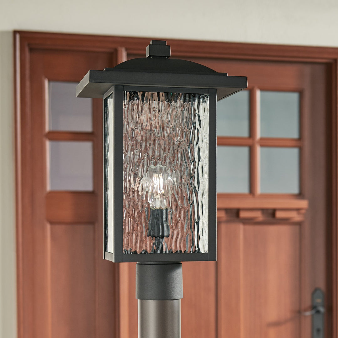 Kichler Canada - 49927BKT - One Light Outdoor Post Mount - Capanna - Textured Black