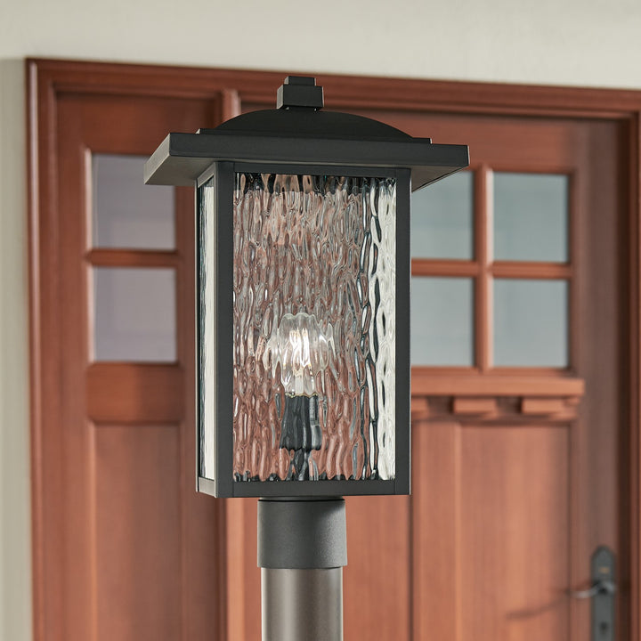 Kichler Canada - 49927BKT - One Light Outdoor Post Mount - Capanna - Textured Black