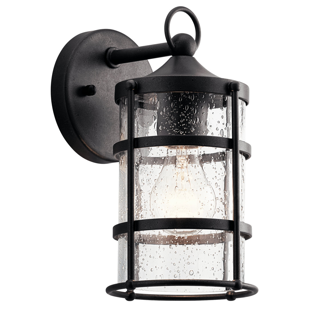 Kichler Canada - 49960AVI - One Light Outdoor Wall Mount - Mill Lane - Anvil Iron