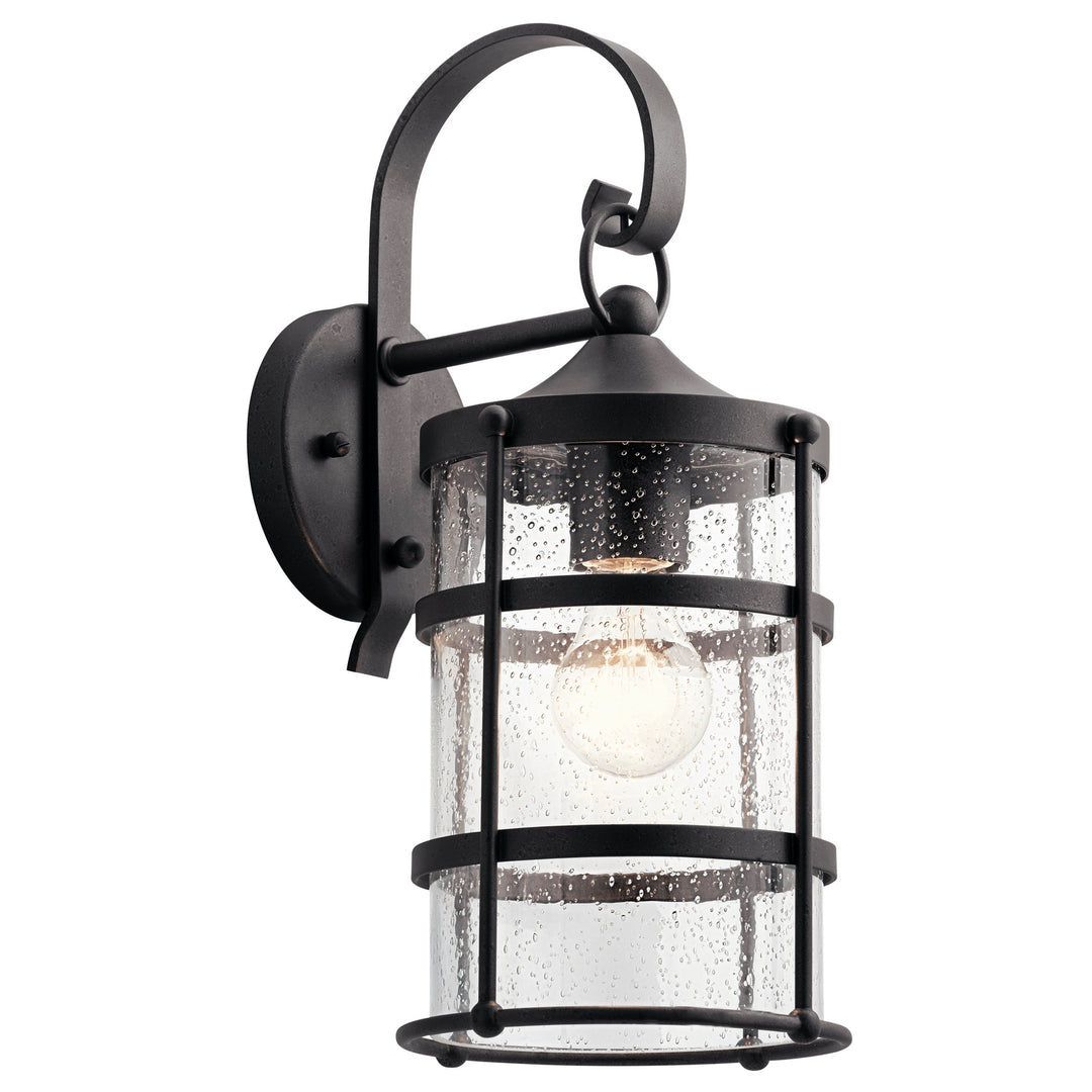 Kichler Canada - 49961AVI - One Light Outdoor Wall Mount - Mill Lane - Anvil Iron