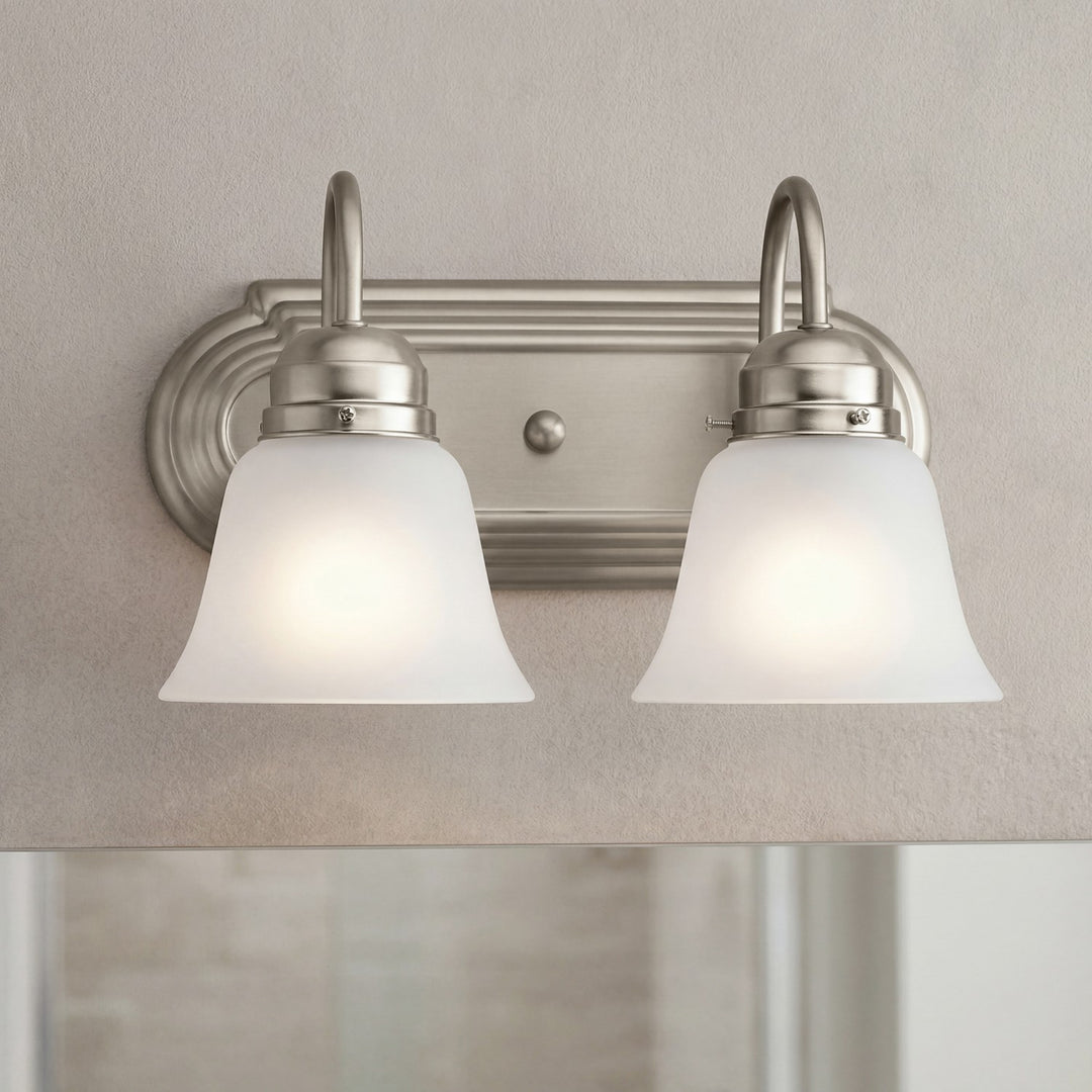 Kichler Canada - 5336NIS - Two Light Bath - Brushed Nickel