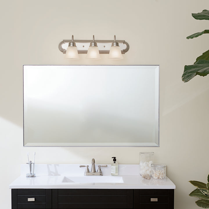 Kichler Canada - 5337NIS - Three Light Bath - Brushed Nickel