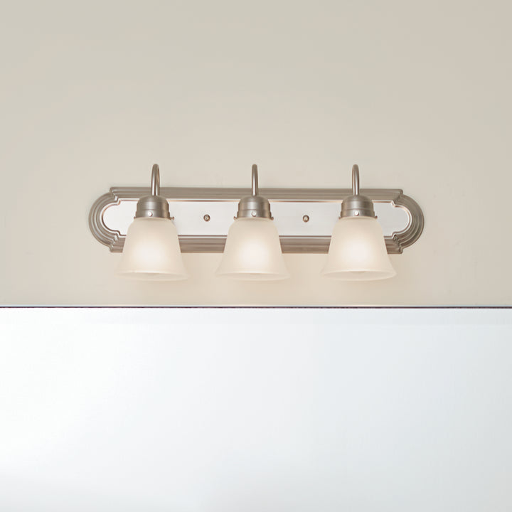 Kichler Canada - 5337NIS - Three Light Bath - Brushed Nickel