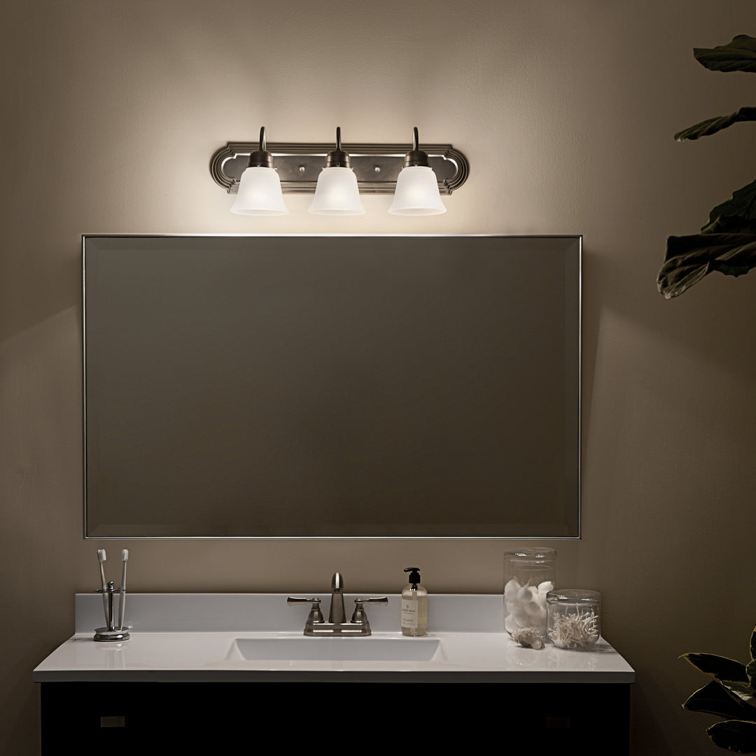 Kichler Canada - 5337NIS - Three Light Bath - Brushed Nickel