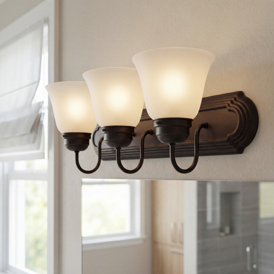 Kichler Canada - 5337TZS - Three Light Bath - Tannery Bronze