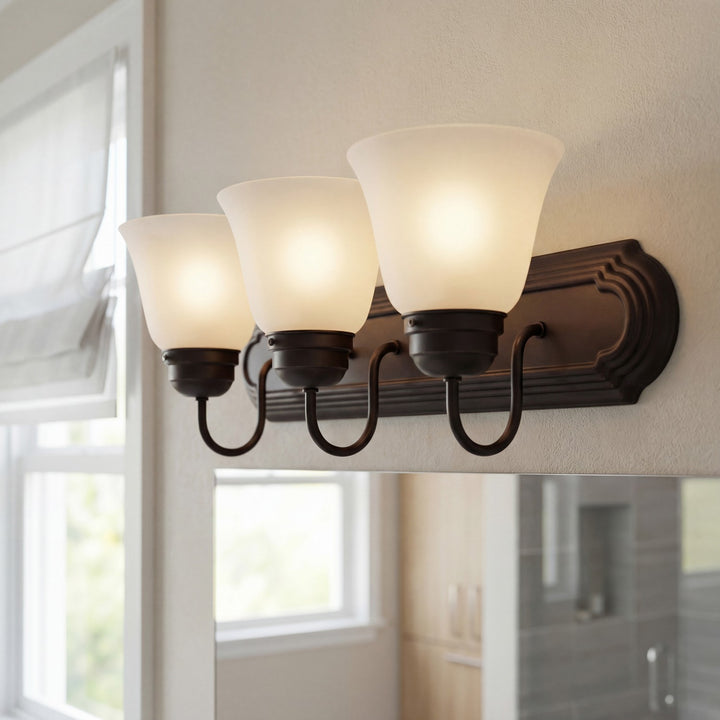 Kichler Canada - 5337TZS - Three Light Bath - Tannery Bronze