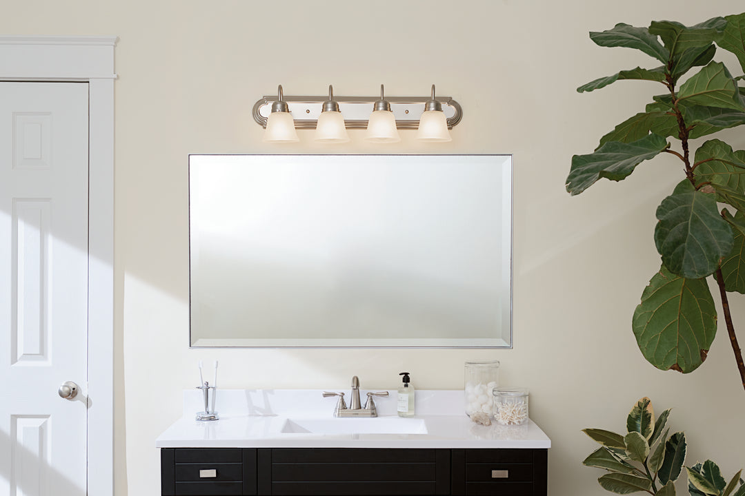 Kichler Canada - 5338NIS - Four Light Bath - Brushed Nickel
