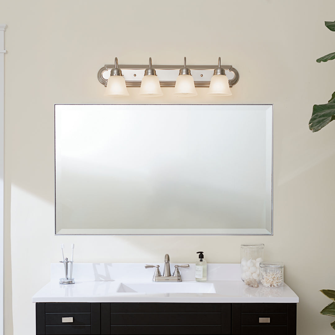 Kichler Canada - 5338NIS - Four Light Bath - Brushed Nickel