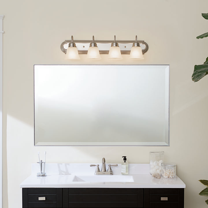 Kichler Canada - 5338NIS - Four Light Bath - Brushed Nickel