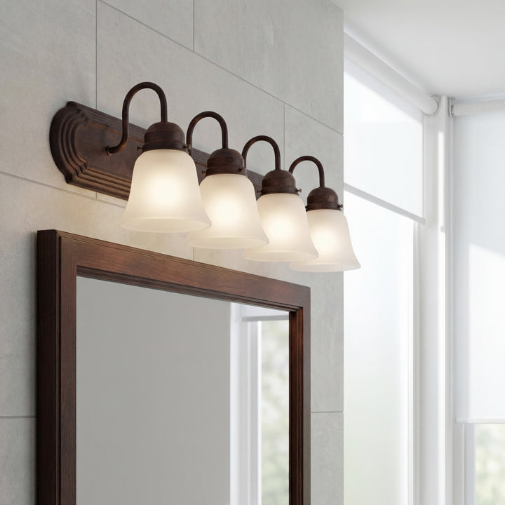 Kichler Canada - 5338TZS - Four Light Bath - Tannery Bronze