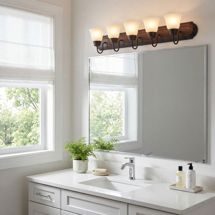 Kichler Canada - 5339TZS - Five Light Bath - Tannery Bronze