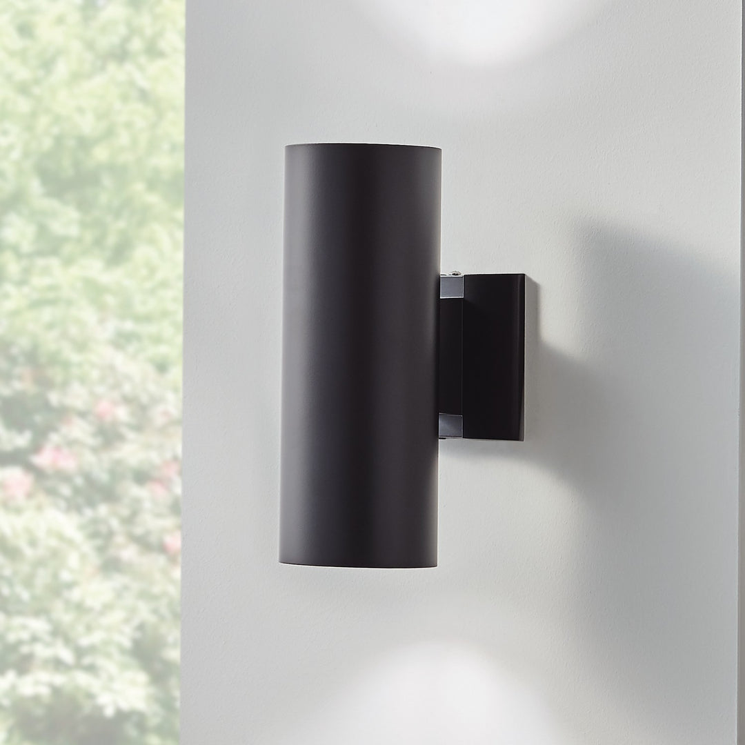 Kichler Canada - 9244BK - Two Light Outdoor Wall Mount - Black