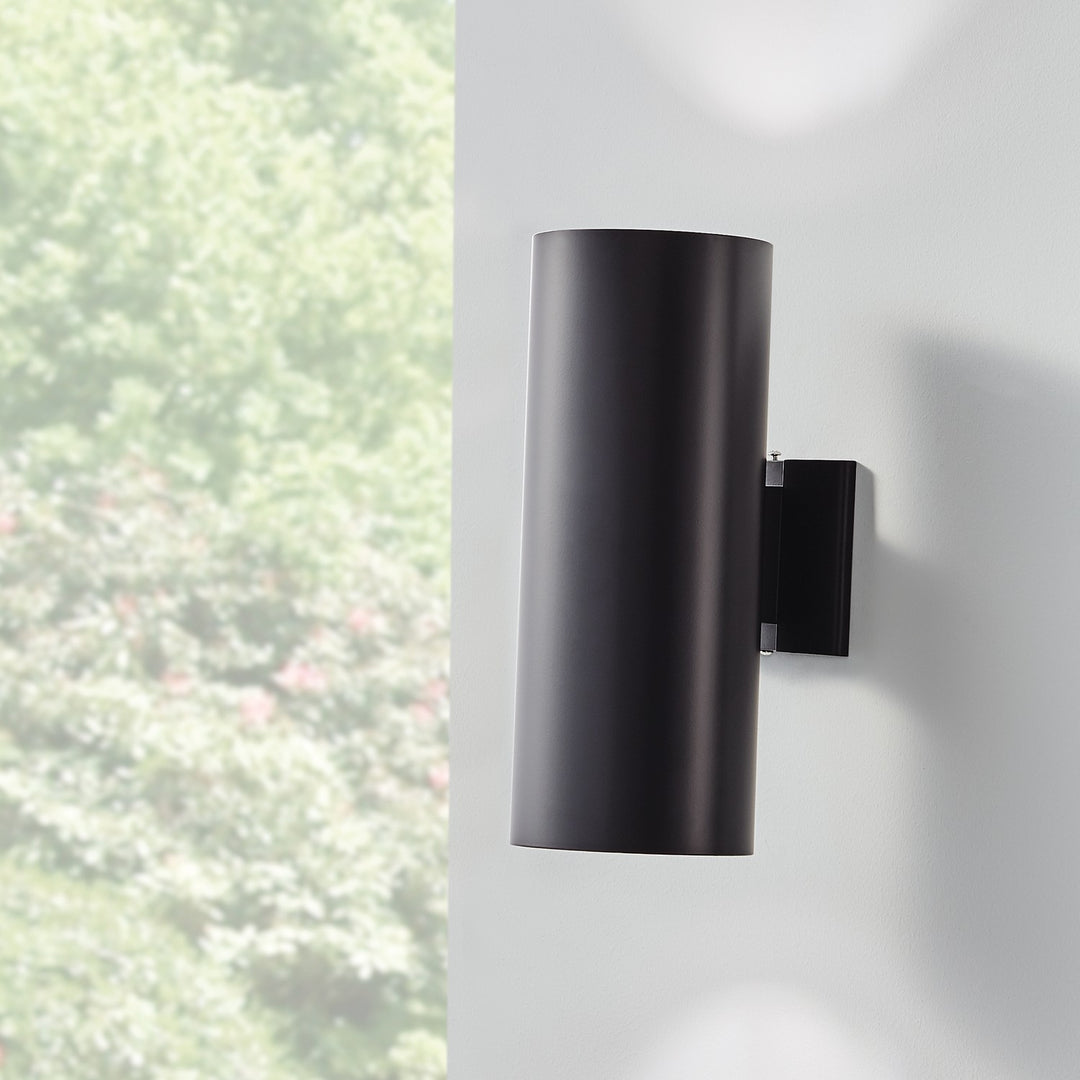 Kichler Canada - 9246BK - Two Light Outdoor Wall Mount - Black