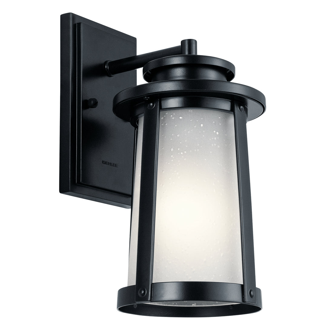 Kichler Canada - 49917BK - One Light Outdoor Wall Mount - Harbor Bay - Black