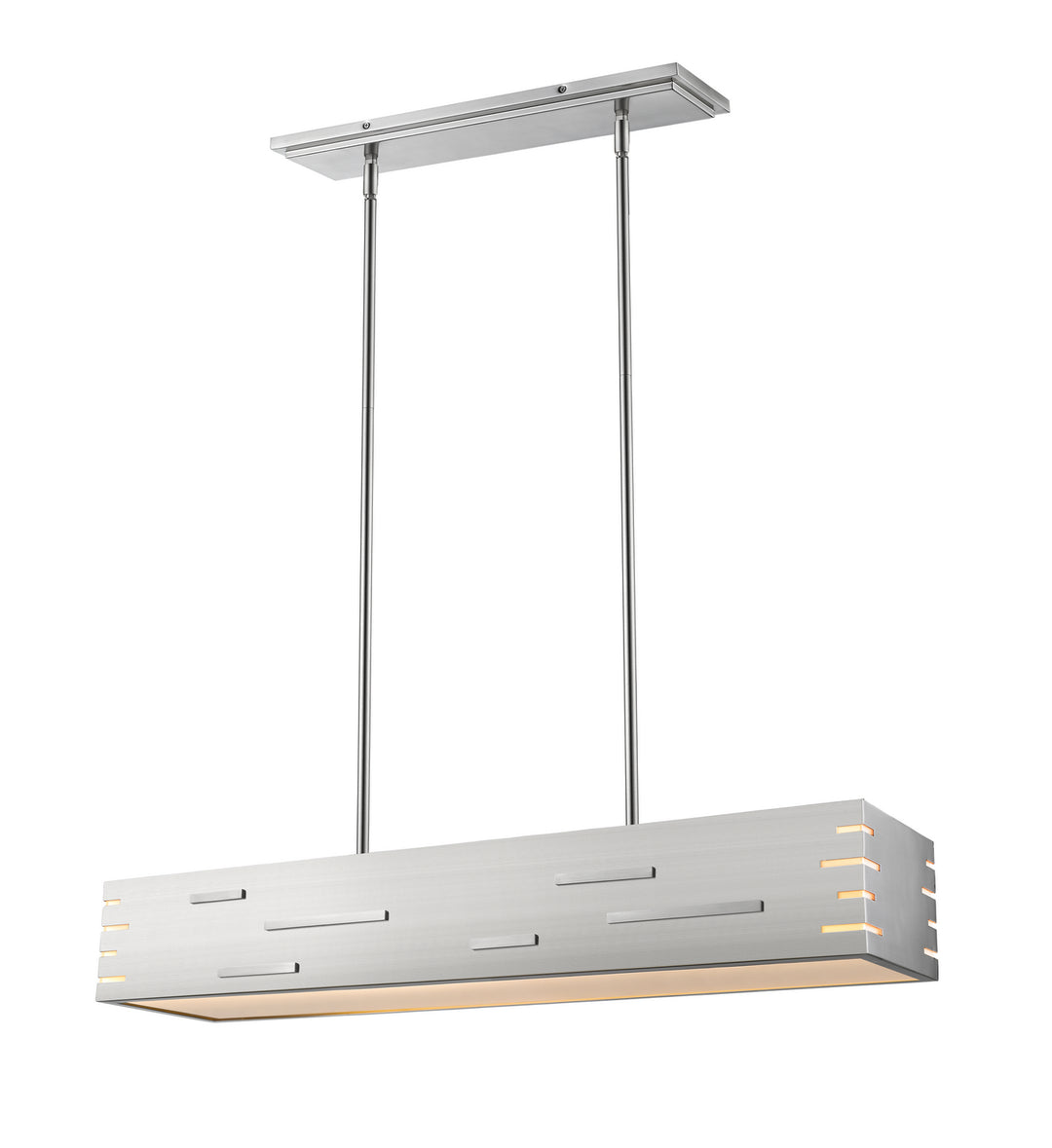 Z-Lite Canada - 332-34BN-LED - LED Linear Chandelier - Loek - Brushed Nickel