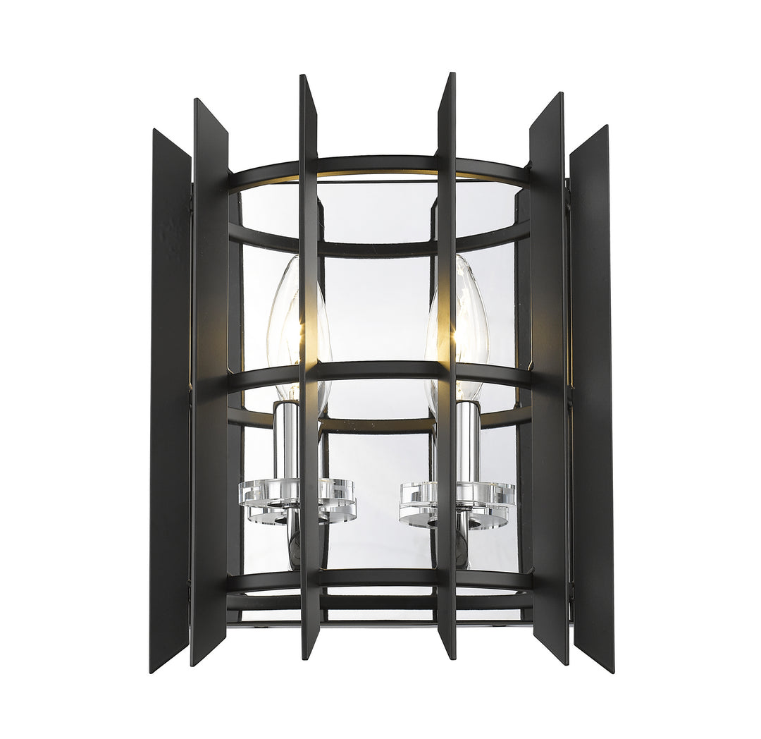 Haake Two Light Wall Sconce in Chrome - available from The Lighting Shoppe, trusted by Canadian homeowners