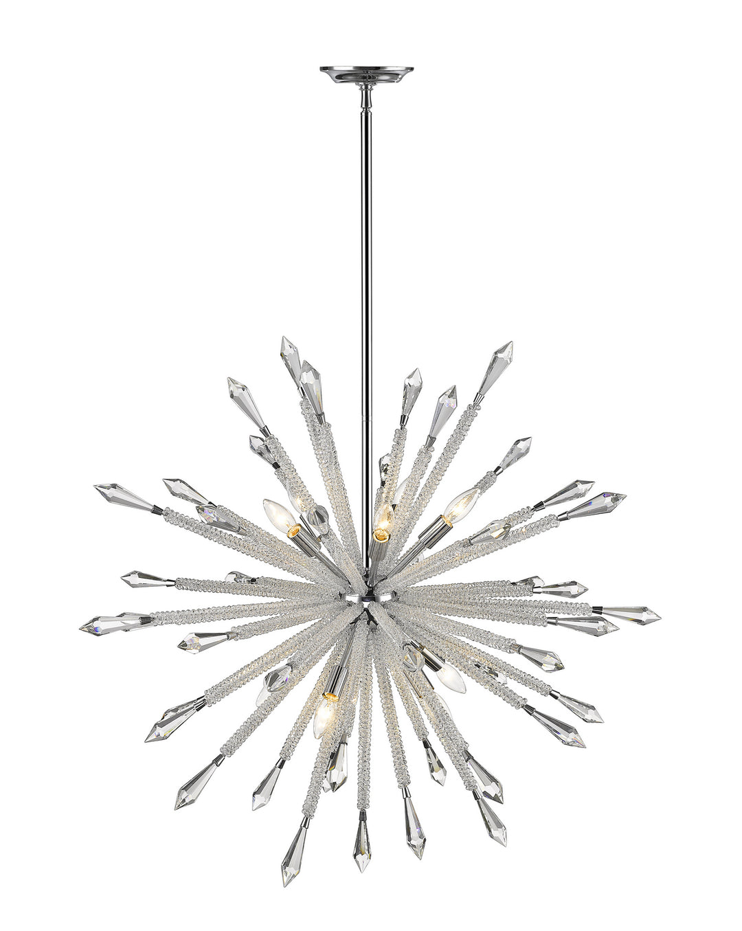 Z-Lite Canada - 4002-10 - Ten Light Chandelier - Soleia - Chrome