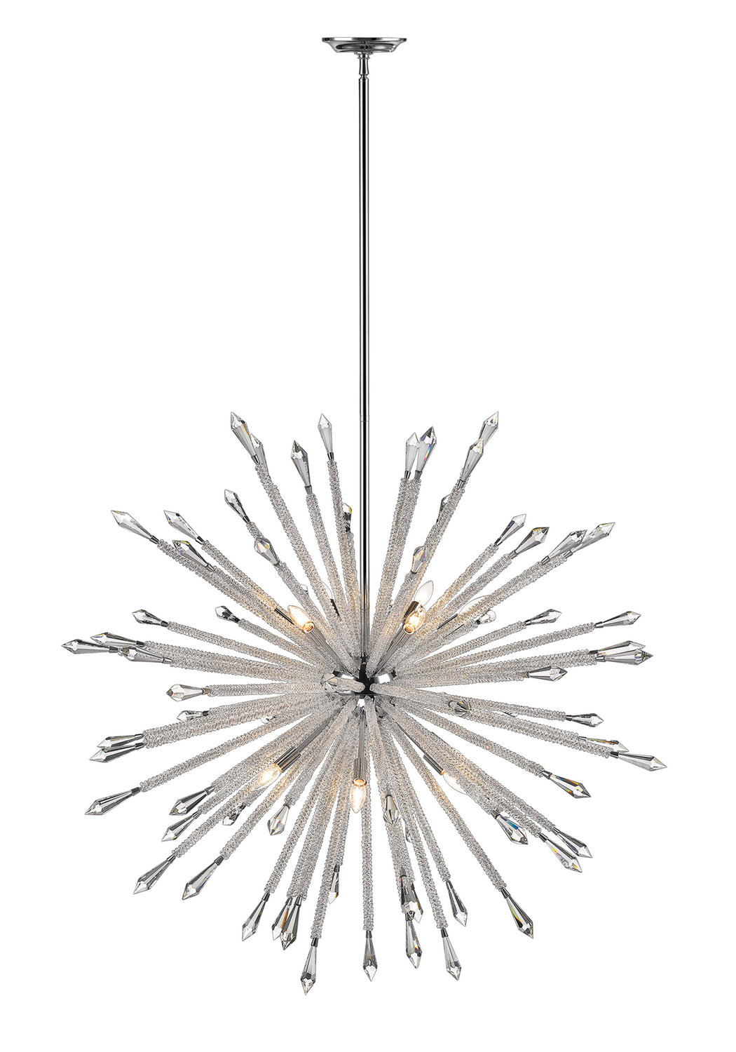 Z-Lite Canada - 4002-12 - 12 Light Chandelier - Soleia - Chrome