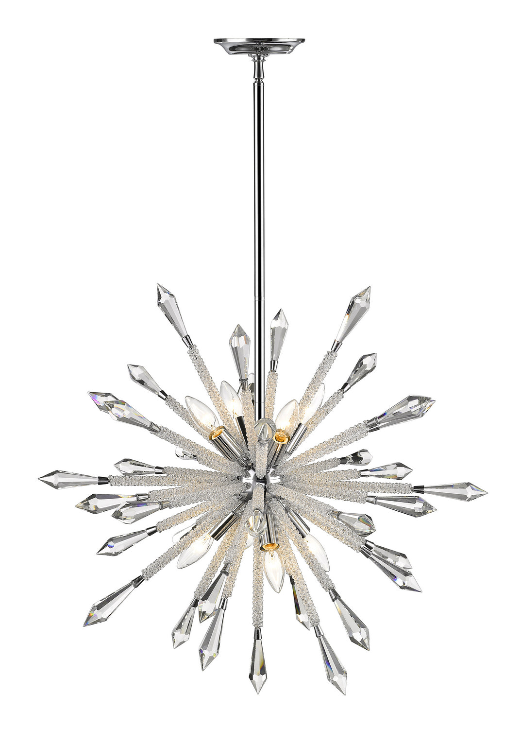 Z-Lite Canada - 4002-8 - Eight Light Chandelier - Soleia - Chrome