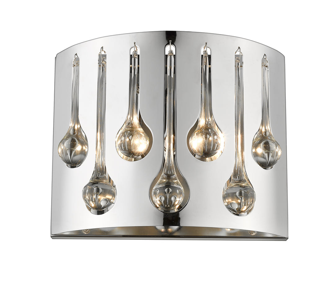 Oberon Two Light Wall Sconce in Chrome - available from The Lighting Shoppe, trusted by Canadian homeowners