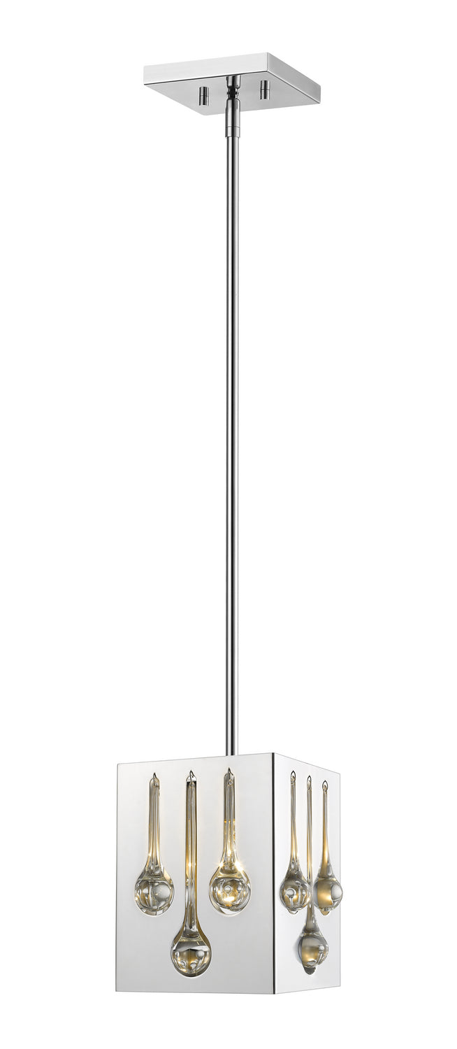 Oberon One Light Pendant in Chrome - available from The Lighting Shoppe, trusted by Canadian homeowners