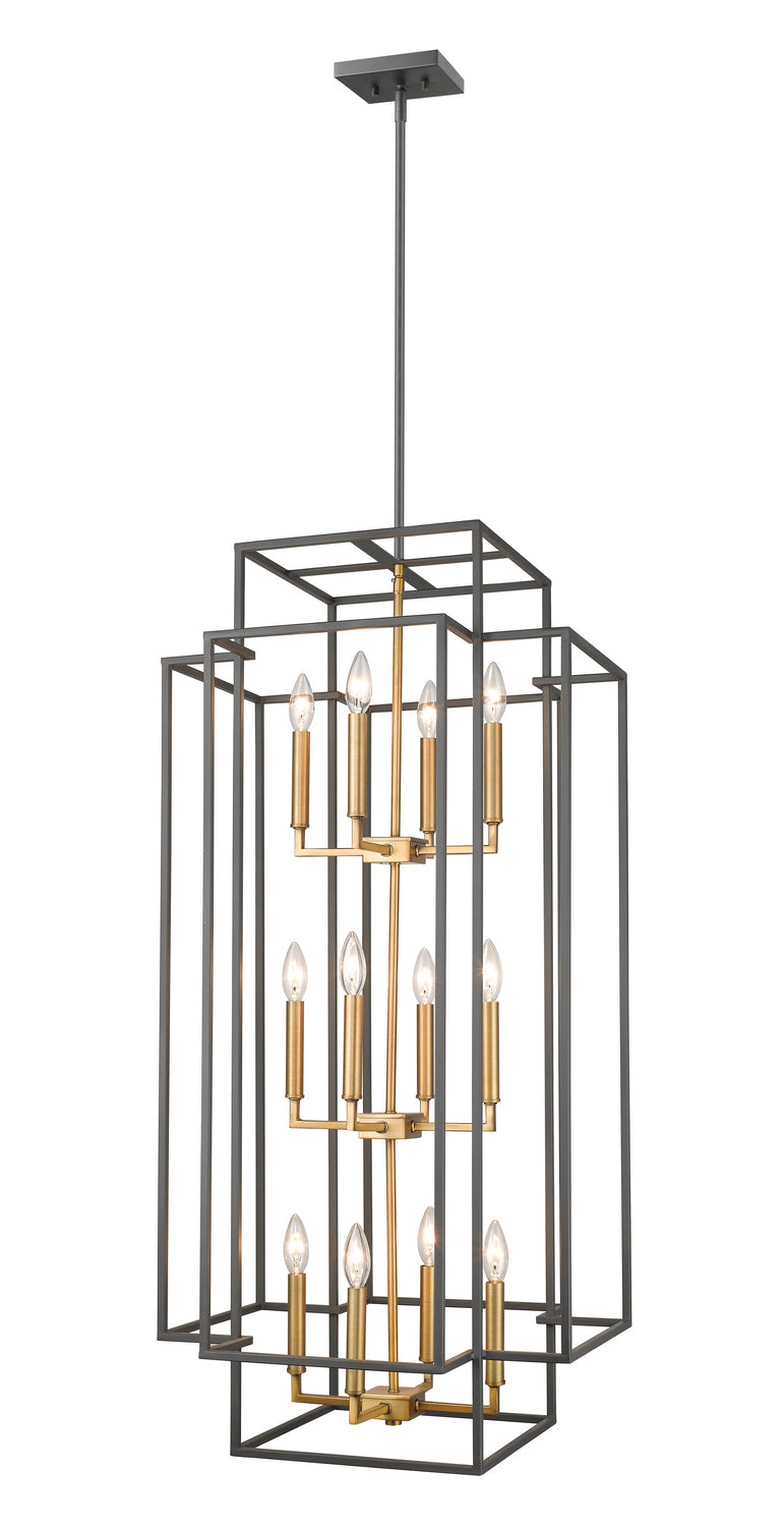 Z-Lite Canada - 454-42BRZ-OBR - 12 Light Chandelier - Titania - Bronze + Olde Brass