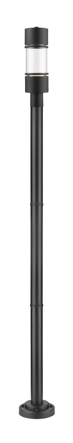 Luminata LED Outdoor Post Moun Fixture in Black - available from The Lighting Shoppe, trusted by Canadian homeowners