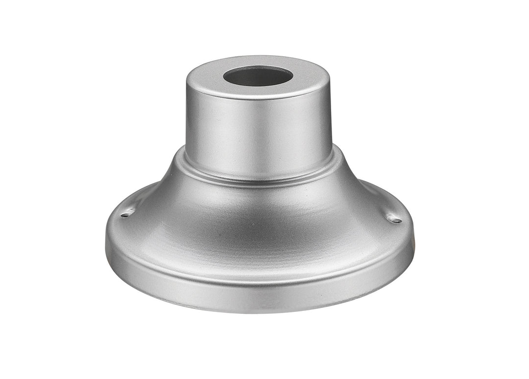 Pier Mounts Light Outdoor Posts - Hardware in Silver - available from The Lighting Shoppe, trusted by Canadian homeowners
