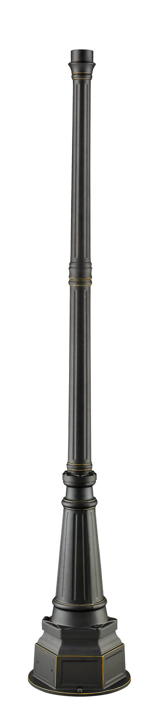 Outdoor Post Light Outdoor Posts - Hardware in Oil Rubbed Bronze - available from The Lighting Shoppe, trusted by Canadian homeowners