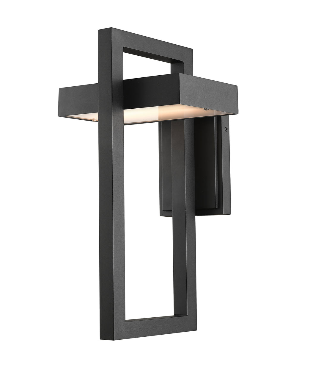 Luttrel LED Outdoor Wall Mount in Black - available from The Lighting Shoppe, trusted by Canadian homeowners