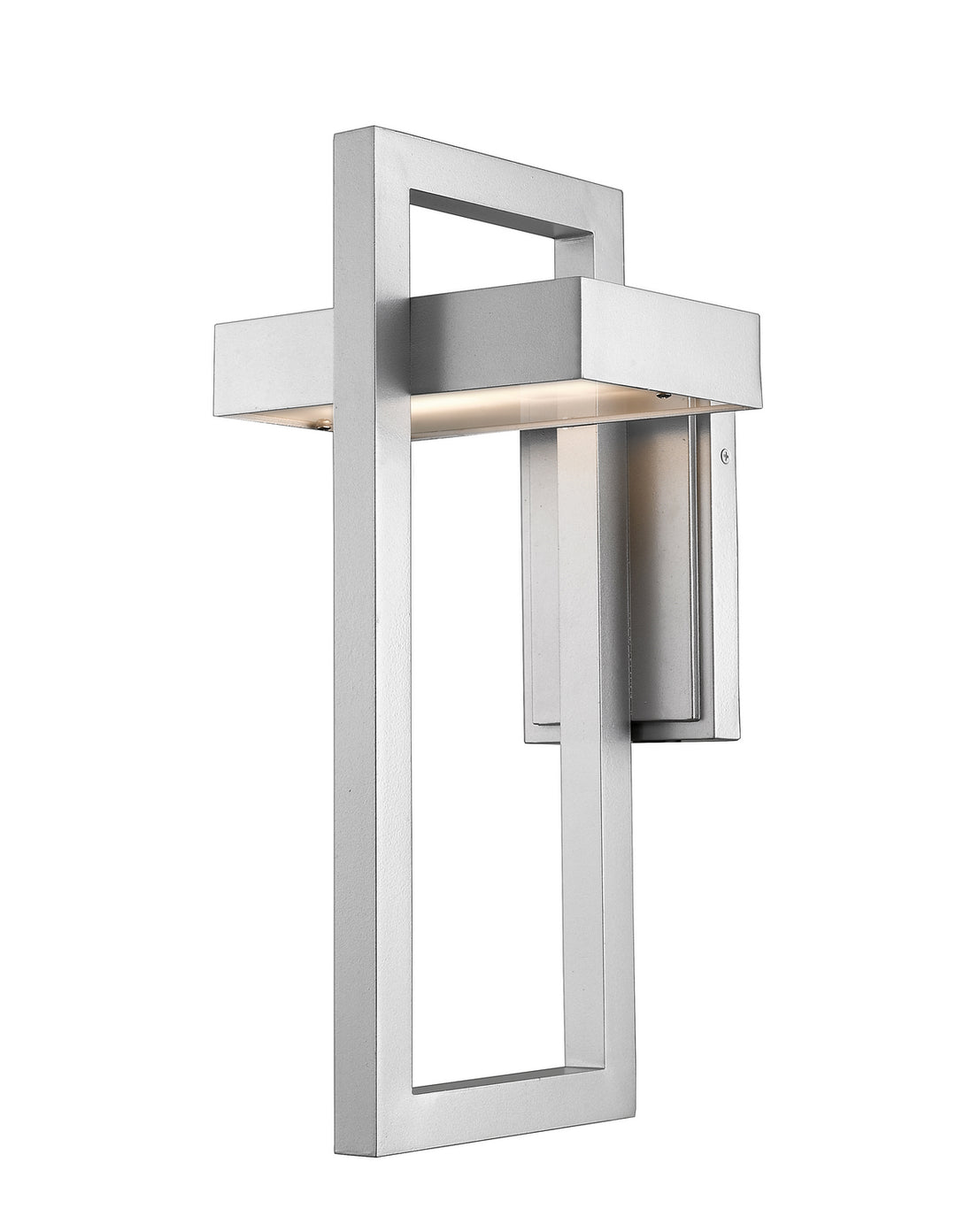 Luttrel LED Outdoor Wall Mount in Silver - available from The Lighting Shoppe, trusted by Canadian homeowners