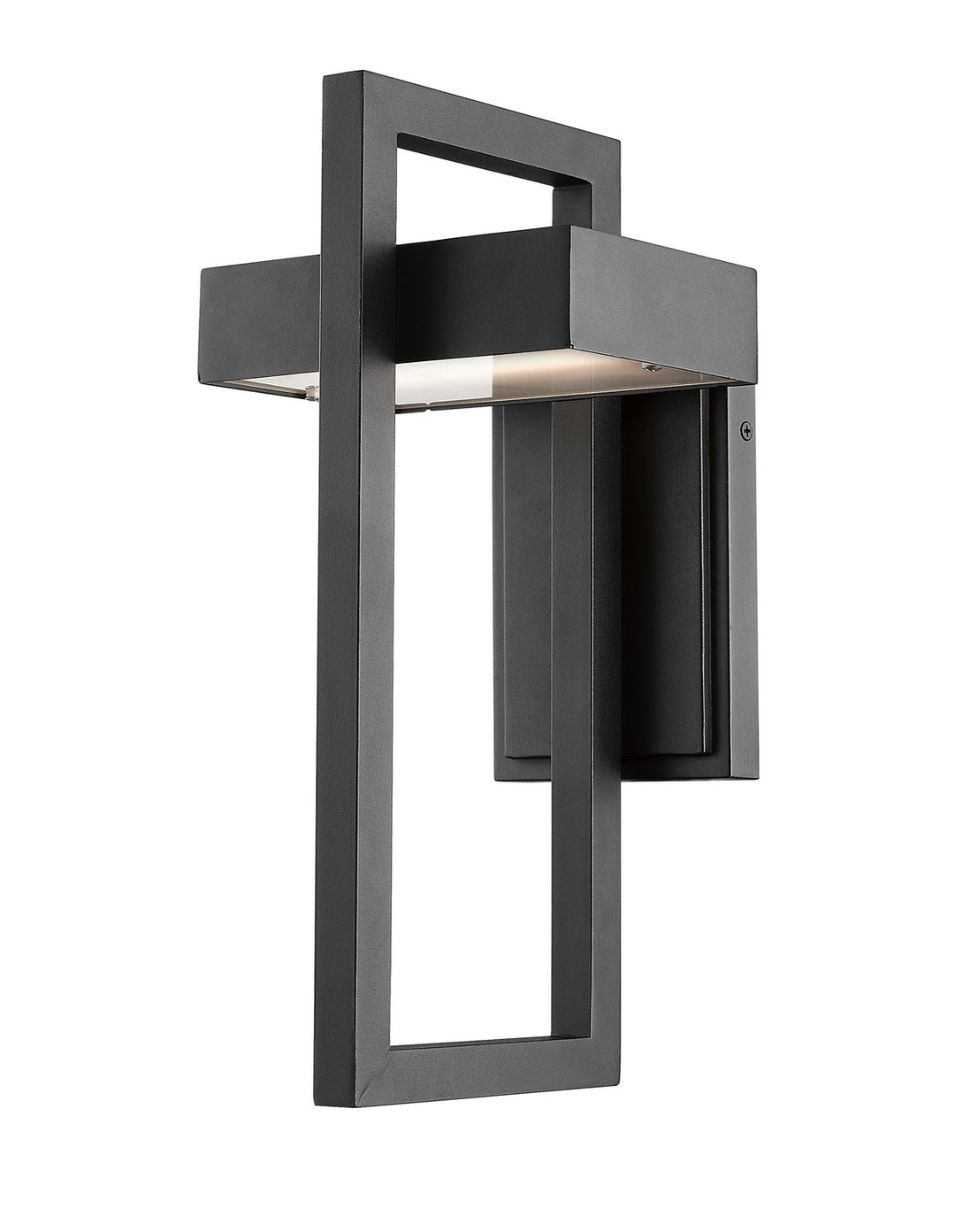 Luttrel LED Outdoor Wall Mount in Black - available from The Lighting Shoppe, trusted by Canadian homeowners