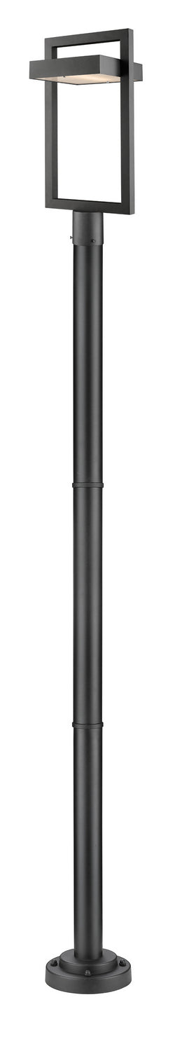 Luttrel LED Outdoor Post Moun Fixture in Black - available from The Lighting Shoppe, trusted by Canadian homeowners