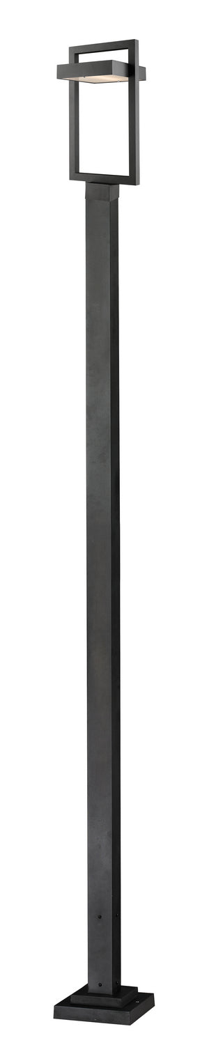 Luttrel LED Outdoor Post Moun Fixture in Black - available from The Lighting Shoppe, trusted by Canadian homeowners