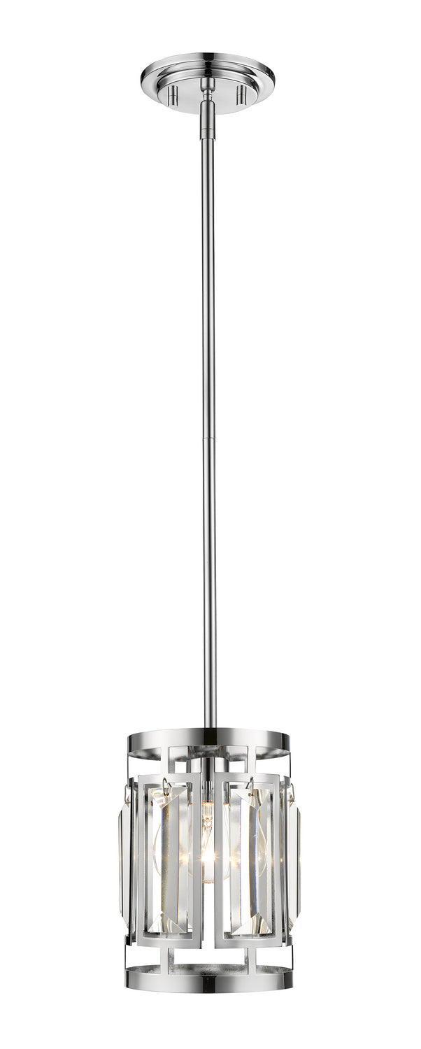 Mersesse One Light Pendant in Chrome - available from The Lighting Shoppe, trusted by Canadian homeowners