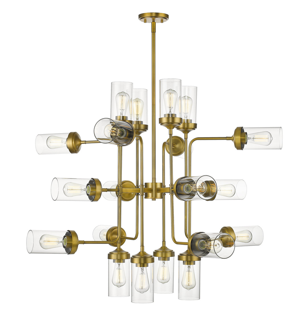 Z-Lite Canada - 617-20FB - 20 Light Chandelier - Calliope - Foundry Brass